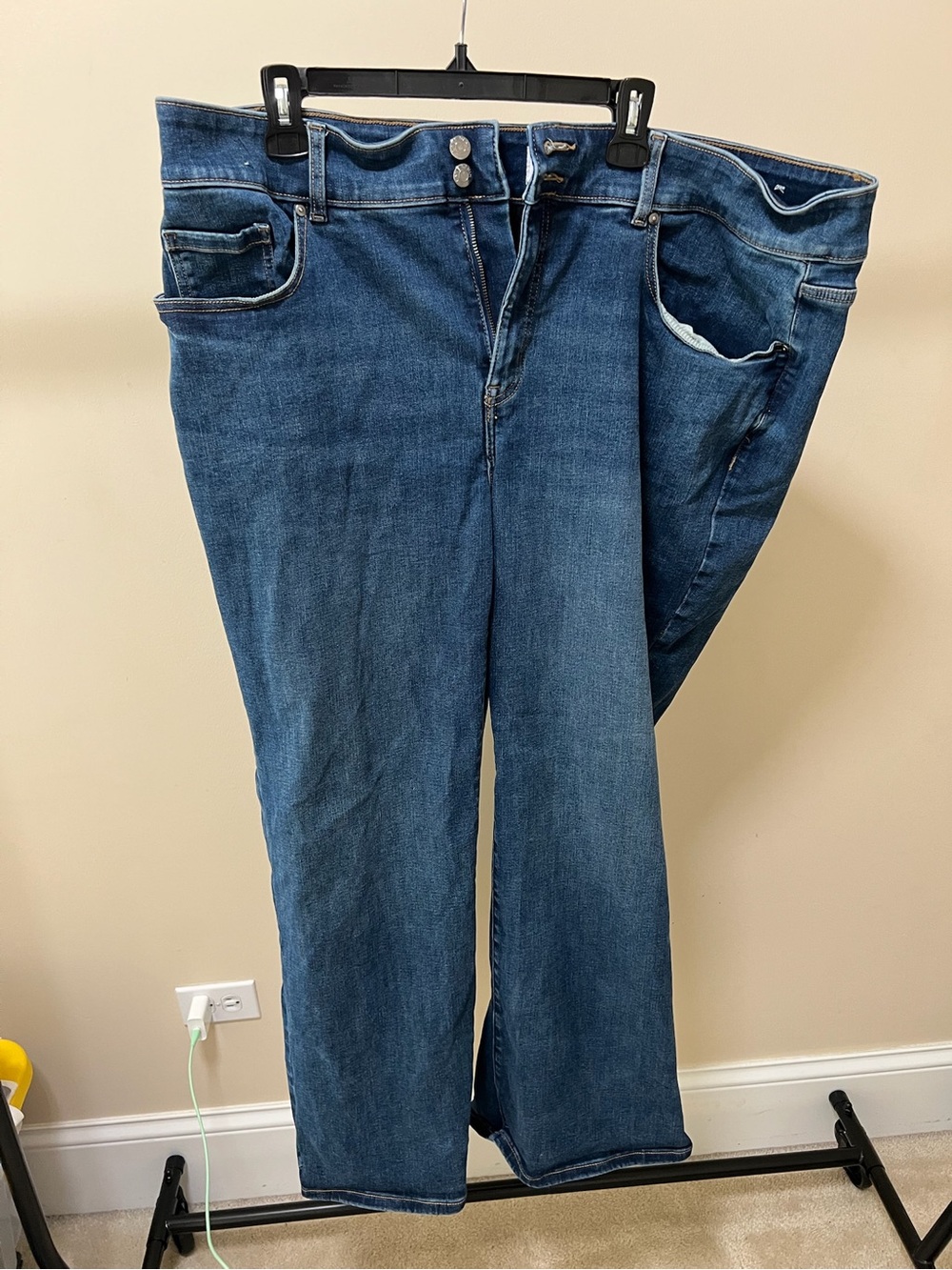 Lane Bryant Dark Medium Wash Bootcut Jeans